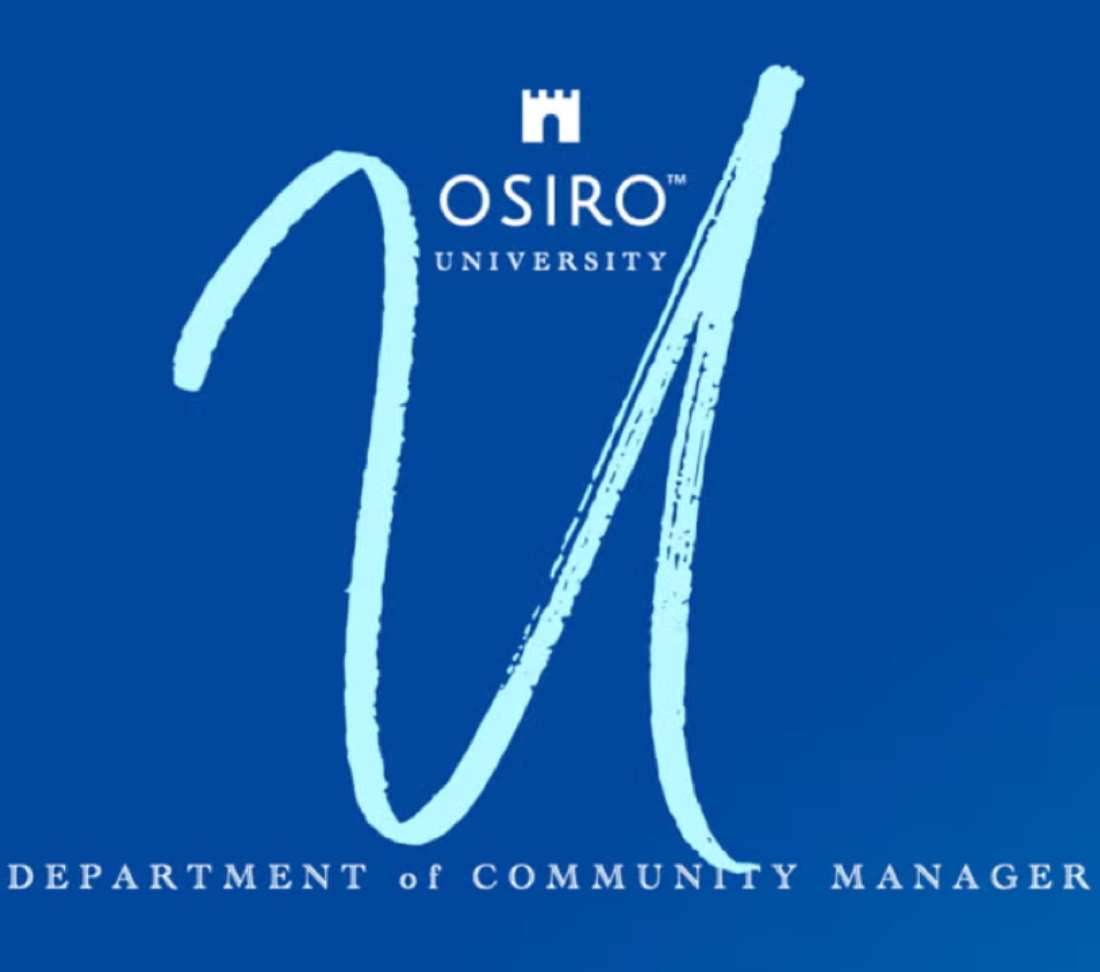 オシロ大学コミュニティマネージャー学部の導入事例